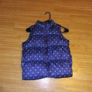 Vest and half jacket